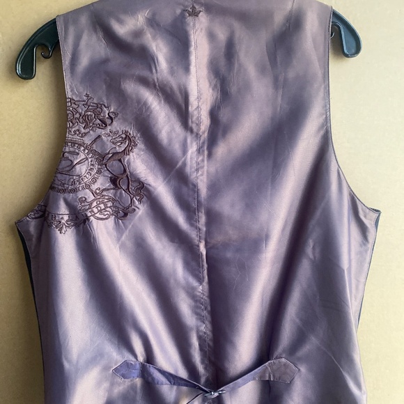 English Laundry Vintage Embroidered Vest Sz L - Picture 8 of 8